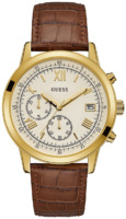 Guess Miesten kello W1000G3 Beige/Nahka Ø44 mm