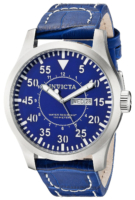 Invicta Miesten kello 11186 Specialty Sininen/Nahka Ø48 mm