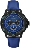 Nautica Miesten kello A18644G Sininen/Nahka Ø46 mm