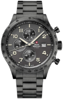 Swiss Military Miesten kello SM34084.04 Chrono Harmaa/Teräs Ø42 mm