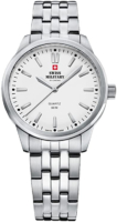 Swiss Military Naisten kello SMP36010.02 Chrono Valkoinen/Teräs Ø33