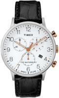 Timex Miesten kello TW2R71700 Valkoinen/Nahka Ø40 mm