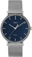 Timex Naisten kello TW2T37000 Fairfield Sininen/Teräs Ø36 mm