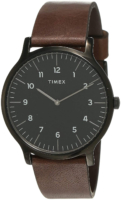 Timex Miesten kello TW2T66400 Norway Musta/Nahka Ø40 mm