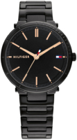 Tommy Hilfiger Naisten kello 1782409 Zoey Musta/Teräs Ø34 mm