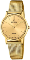 Festina Naisten kello F20023-2 Swiss Made Kullattu/Kullansävytetty