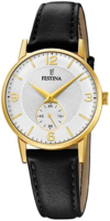 Festina Naisten kello F20571-2 Retro Hopea/Nahka Ø29 mm