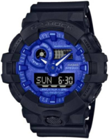 Casio Miesten kello GA-700BP-1AER G-Shock Sininen/Muovi Ø53.4 mm