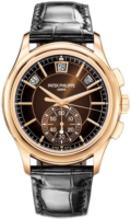 Patek Philippe Miesten kello 5905R/001 Complications Ruskea/Nahka