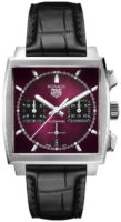 TAG Heuer Miesten kello CBL2118.FC6518 Monaco Violetti/Nahka