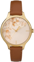 Timex Naisten kello TW2R66900 Beige/Nahka Ø36 mm