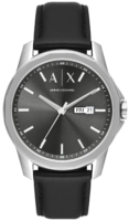 Armani Exchange Miesten kello AX1735 Banks Harmaa/Nahka Ø44 mm