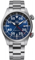 Glycine Miesten kello GL0348 Airpilot GTM Sininen/Teräs Ø44 mm