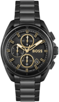 Hugo Boss Miesten kello 1513950 Volane Musta/Teräs Ø44 mm