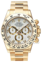 Rolex Miesten kello 116508/9 Cosmograph Daytona Valkoinen/18K