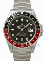 Rolex Miesten kello 16710-COKE GMT-Master II Coke Musta/Teräs Ø40 mm