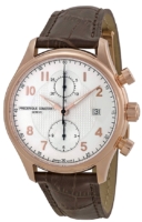 Frederique Constant Miesten kello FC-393RM5B4 Runabout Hopea/Nahka