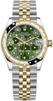 Rolex Naisten kello 278343RBR-0032 Datejust 31 Vihreä/18K