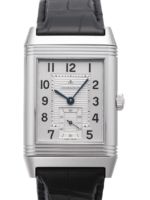 Jaeger LeCoultre 3738420 Reverso Classique Grande 976 Valkoinen/Nahka