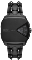 Diesel Miesten kello DZ2171 D.V.A. Musta/Teräs Ø40 mm