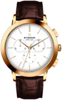 Eterna Miesten kello 2760.56.11.1415 Eternity Valkoinen/Nahka Ø42 mm