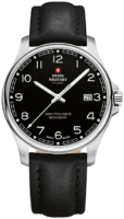 Swiss Military by Chrono Miesten kello SM30200.24 Classic Musta/Nahka