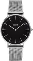 Cluse Naisten kello CL18106 La Boheme Musta/Teräs Ø38 mm