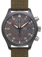 IWC Miesten kello IW389002 Pilots Classic Harmaa/Nahka Ø44 mm