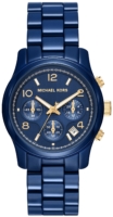 Michael Kors Naisten kello MK7332 Runway Sininen/Teräs Ø38 mm