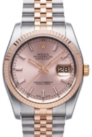 Rolex Miesten kello 116231-0062 Datejust Gold/Steel Pinkki/18K