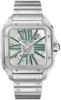 Cartier Naisten kello WHSA0028 Santos De Luurankokello/Teräs