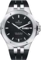 Edox Miesten kello 88005-3CA-NIN Delfin Musta/Kumi Ø43 mm