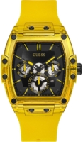 Guess Miesten kello GW0203G6 Phoenix Musta/Muovi Ø45 mm