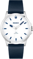 Hugo Boss Miesten kello 1530245 First Sininen/Nahka Ø43 mm