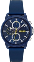 Hugo Boss Miesten kello 1530257 Relax Sininen/Muovi Ø44 mm