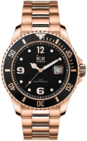 Ice Watch Miesten kello 016763 Steel Musta/Punakultasävyinen Ø40 mm