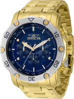 Invicta Miesten kello 38444 Pro Diver Sininen/Kullansävytetty teräs