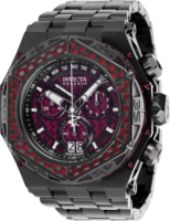 Invicta Miesten kello 38919 Carbon Hawk Punainen/Teräs Ø54.5 mm