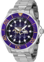 Invicta Miesten kello 42122 NFL Violetti/Teräs Ø47 mm