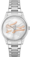 Lacoste Naisten kello 2001214 Ladycroc Valkoinen/Teräs Ø30 mm