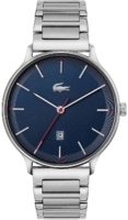 Lacoste Miesten kello 2011166 Club Sininen/Teräs Ø42 mm