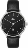 Lacoste Miesten kello 2011199 Club Musta/Nahka Ø42 mm