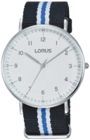 Lorus Miesten kello RH899BX9 Classic Valkoinen/Tekstiili Ø40 mm