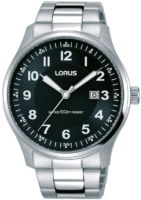 Lorus Miesten kello RH935HX9 Classic Musta/Teräs Ø42 mm