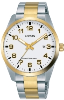 Lorus Miesten kello RH972JX9 Classic Valkoinen/Teräs Ø39 mm