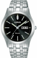 Lorus Miesten kello RXN67DX9 Classic Musta/Teräs Ø38 mm