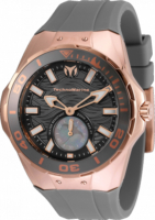 Technomarine Miesten kello TM-120018 Cruise Monogram Hopea/Nahka Ø49