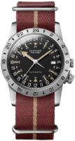 Glycine GL0474 Airman Musta/Nahka Ø40 mm