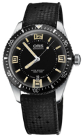 Oris Miesten kello 01 733 7707 4064-07 4 20 18 Diving Musta/Kumi Ø40