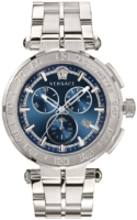 Versace Miesten kello VEPM00420 Greca Chrono Sininen/Teräs Ø45 mm